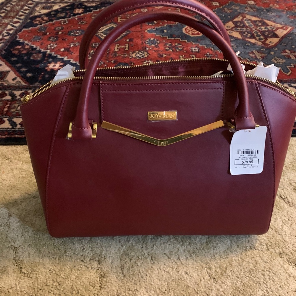 Joy-IMAN Bag w/ Bonus pouch NWT